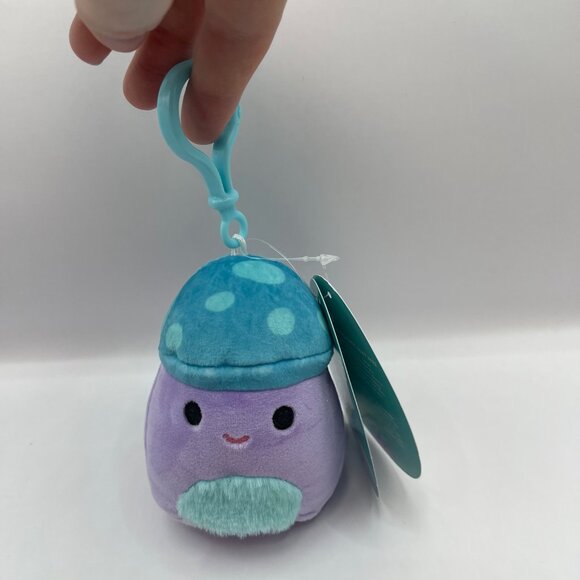 NWT Squishmallow 8" Pyle the Mushroom Clip - Picture 2 of 7